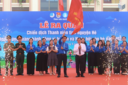 Lễ ra quân chiến dịch thanh niên tình nguyện hè, phát động tháng hành động vì trẻ em và ngày hội vào hè tỉnh Hải Dương năm 2025